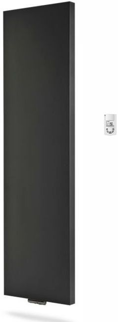 Tinos E Elektrische Designradiator 2000 Watt (78cm x 215cm) | Metal-black