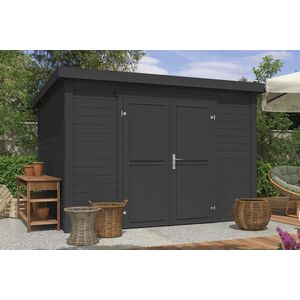 Outdoor Life Products | Tuinhuis Lotta 300 x 250 | Gecoat | Carbon Grey