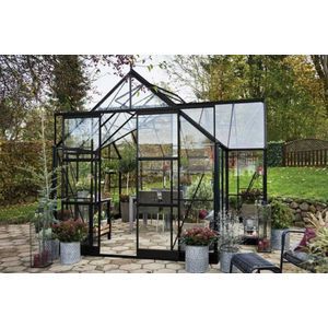 Royal Well | Tuinkamer Garden Room 129 | Veiligheidsglas 3 mm | Zwart