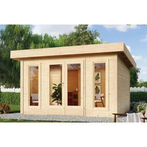 Karibu | Nordin Buitensauna | Kachel 9 kW Externe Bediening
