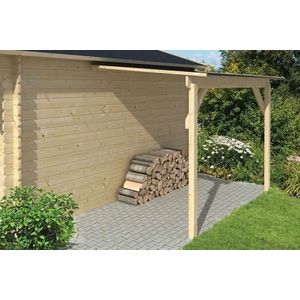 Tuindeco | Aanbouw Zijluifel 175 cm | Onbehandeld