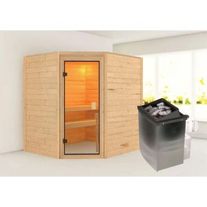 Karibu | Elea Sauna | Kachel 9 kW Geïntegreerde Bediening