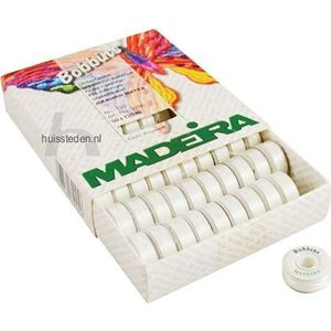 Madeira 50x wit voorgespoelde spoeltjes