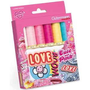 Gutermann Cute en Pink naaigarenset 6st