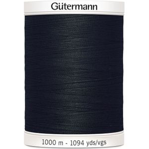 Gütermann naaigaren 000 zwart, 1000m
