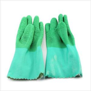 Anti-Brandwonden Huishoudelijke Handschoenen Rubber Warmte Isolatie Hoge Temperatuur Anti-Stab Waterdicht Anti-Slip Afkooksel