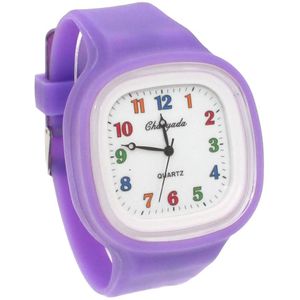 10 Kleuren Quartz Dames Jurk Horloges Vrouwelijke Mannetjes Sport Casual Horloge Siliconen Band Klokken Mannen Vrouwen Horloges