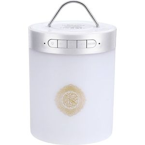 Koran Draadloze Bluetooth Speaker Kleurrijke Led Lamp Tf Card Fm Radio Afstandsbediening Koran Koran Voordrager Moslim MP3 Speaker