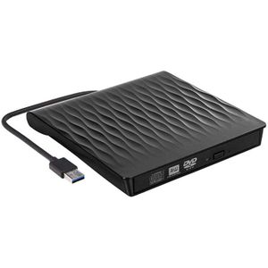 Externe Cd Dvd Drive, Usb 3.0 Slanke Draagbare Externe Cd Dvd Rewriter Brander Schrijver, hoge Snelheid Usb Optische Drive