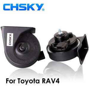 CHSKY Claxon Slak soort Hoorn Voor Toyota RAV4 2000 te NU 12 V Loudness 110-129db Auto Hoorn Lange Levensduur Hoge Lage claxon