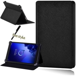 Universele Tablet Case Voor Alcatel 1T 7 10 / 3T 8 10 / A3 10 Valweerstand Tablet case Beschermende Shell + Stylus