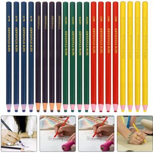 20Pcs Huishoudelijke Wax Potloden Peel-Off China Markers Multifunctionele Vet Potloden