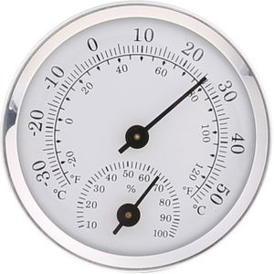 Wandmontage Temperatuur-vochtigheidsmeter Thermometer &amp; Hygrometer Voor Sauna Huishouden