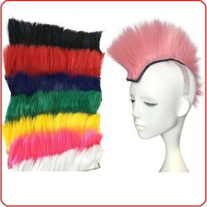 Motorfiets Integraalhelm Haar Punk Motorfiets Decoratie Ski Party Caps Decoratie Party Hoeden Helm Stok Onderdelen