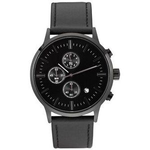 Man Lederen Sport Polshorloge Klok Grote Wijzerplaat Horloges Voor Mannen Uur Heren Horloges Topmerk Luxe Quartz Horloge