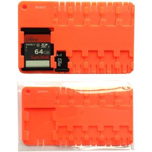 2 Pcs. FT SD/SDHC/SDXC Card Case ID Card Storage Telefoon geheugenkaart cover sets onafhankelijke card met sleutel gat 10 pcs