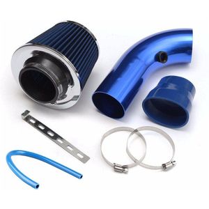 Auto Koude Lucht Intake Kit Bewerkt Aluminium Buis Kit Universal 76Mm/3Inch Paddestoel Hoofd Luchtfilter