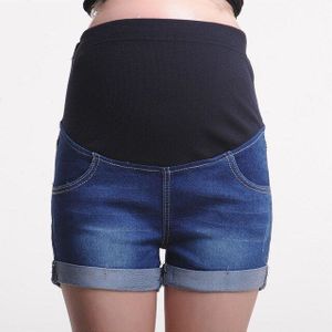 zomer zwangere vrouwen korte paragraaf comfortabele zachte materiaal zwangere vrouwen jeans kleding zwangere vrouwen jeans mater