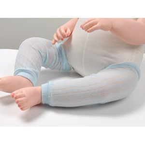 Pasgeboren Ademend beenwarmer Meisje jongen Zomer Katoen ultradunne kniebeschermers Zuigeling arm warmer 7 kleuren 2 maat