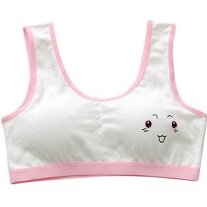 3 Pcs Leuke Cartoon Meisje Beha Zachte Katoenen Tiener Casual Training Bh Voor Studenten Tiener AN88