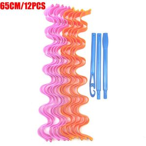12Pcs Diy Haar Krultang 25/30/45/50/55/65Cm Draagbare Kapsel Roller sticks Duurzaam Makeup Curling Hair Styling Tools