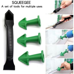 1 Set Finisher Kit Glad Schraper Grout Kit Tools Plastic Handgereedschap Siliconen Remover Finisher Kalefateren Set Accessoires