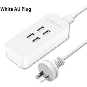 ORICO 4 Poorten USB Charger Mini Smart Opladen Dock Station 5V2. 4A * 4 Max Output 20 W Desktop Charger voor Smart Phone Pad Opladen