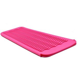 Silicone Hittebestendige Reizen Mat Pouch Voor Krultang Stijltang Multifunctionele Antislip Flat Iron Hair styling Tool