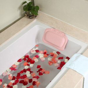 Creatieve Spons Bad Kussen Milieuvriendelijke Draagbare Flexibele Soft Pu Kussens Praktische Home Spa Bad Hoofdsteun Badkamer Producten