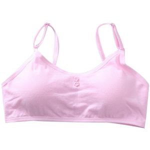Kinderen Ondergoed Katoenen Tiener Training Beha Voor Meisjes Tiener Ademend Meisje Vest Bras Kinderen Kleding Willekeurige Kleur Training Beha