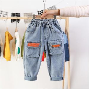 Kids Jongens Jeans Jongen Casual Lange Broek Baby Kleding Klassieke Broek Kinderen Denim Kleding 2-7Years