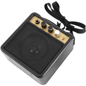 POCKAMP Draagbare Gitaarversterker Amp 5 Watt Ingebouwde Multi-effecten 80 Drumritmes Ondersteuning kopen vanaf een prijs van 33