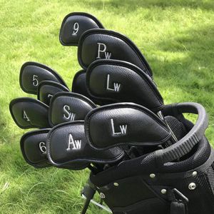 12 Stks/set Draagbare Pu Golf Club Iron Head Covers Protector Golfs Head Cover Set