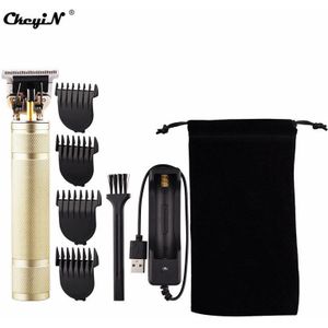 Ckeyin Pro Li T-Outliner Skelet Zware Hitter Cordless Trimmer Mannen 0Mm Kaalhoofdige Tondeuse Afwerking Haar Snijden t9 Machine