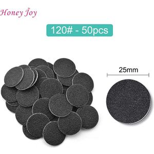100Pcs Vervanging Schuurpapier Schijven 80 #120 #180 # Voor Elektrische Voet File Hard Skin Eelt Remover Pedicure gereedschap