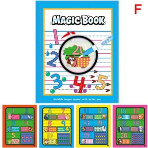 Kleurboek Magic Pen Schilderen Tekentafel Voor Kinderen Speelgoed Magic Water Tekening Boek Herhaald Herbruikbare Boek H-