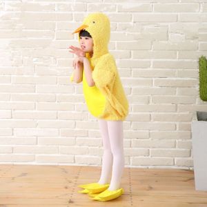 Gele eend kostuum voor kids eend cosplay grappig dier kostuum kids grappige kostuum animal party kleding