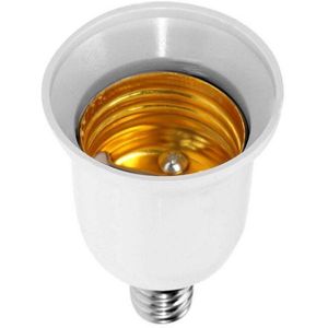 Premium E12 Om E27 Base Led Light Adapter Converter Schroef Socket Led Spaarlamp Lamp Adapter Uk Voorraad Houder base