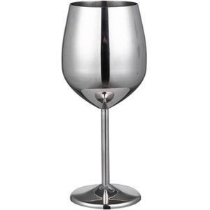 Rvs Champagne Beker Wijn Glas Cocktail Glas Metalen Wijnglas Bar Restaurant Beker Romantische Redwine Glas Beste Prijs