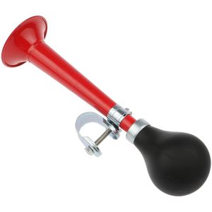 Retro Metalen Air Horn Hooter Bell Bugle Rubber Squeeze Bulb voor Fiets