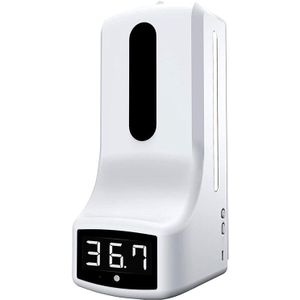 2 In 1 Infrarood Thermometer K9 Automatische Zeepdispenser Palm Temperatuur Meting En Desinfectie Geïntegreerde Machine