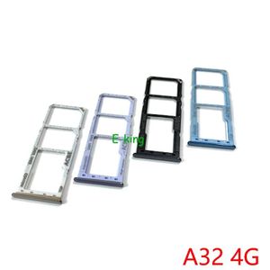Voor Samsung Galaxy A32 A325F 4G A326B 5G Sim Card Slot Lade Houder Sim Card Reader Socket