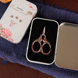 Scherpe Kleine Schaar Diy Naaibenodigdheden En Accessoires Vintage Gouden Mini Scissor Professionele Kleermaker Schaar