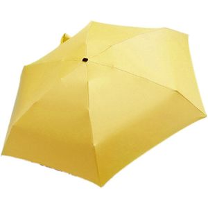 Pocket Kinderen Draagbare Dubbele Leuke Paraplu Mini Winddicht Regen Opvouwbare Vrouwen Paraplu Jongens Strand Mannen Parasol Meisjes