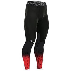 Mannen Strakke Sport Broek Elastische Sportkleding Fitness Running Gym Yoga Joggingbroek Ademend Reflecterende Strip Broek