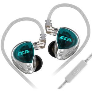 Cca CA10 10 Balanced Armature In Ear Oortelefoon Hifi Noice Cancelling Sport Hoofdtelefoon Oordopjes Headset Asx Ast CA16 Pro Zas zax