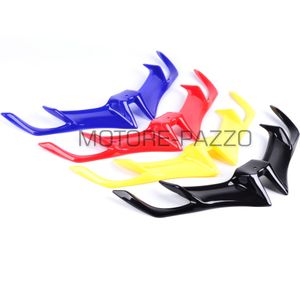 Front Aerodynamische Winglet Abs Plastic Spoiler Motorcycle Kuip Accessoires Voor Yzf R15 V3