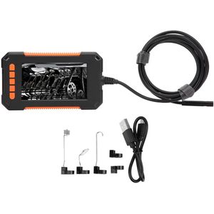 P40 2M 4.3in IP67 Industriële Endoscoop Camera Hd Handheld Scherm Endoscoop Voor Auto Pijplijn Inspectie Oranje