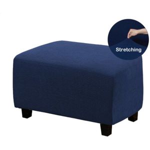 Pedaal Cover Verdikte Elastische Opvouwbare Opslag Kruk Meubels Bescherming Sticker Soft Rechthoekige Sofa Cover