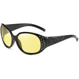 Vrouwen Nachtzicht Bril Gepolariseerde Mannen Anti-Glare Lens Geel Zonnebril Rijden Nachtkijker Voor Auto Vision Nocturna